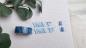 Preview: Washi Tape Blue Marble Dark